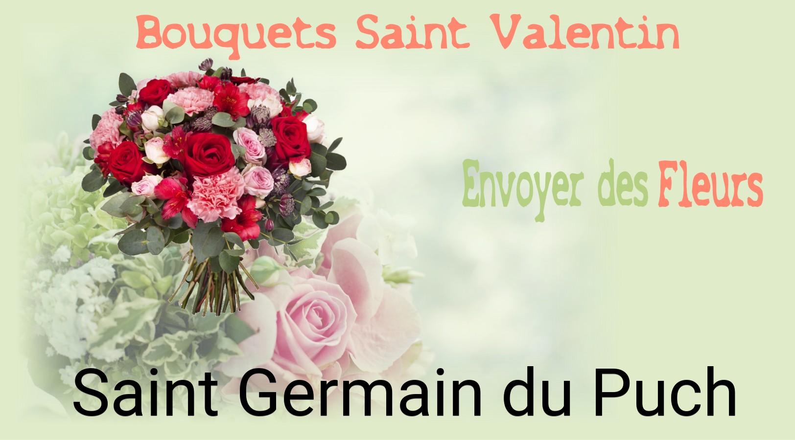 Roses de Saint-Valentin livrées à Saint-Germain-du-Puch
